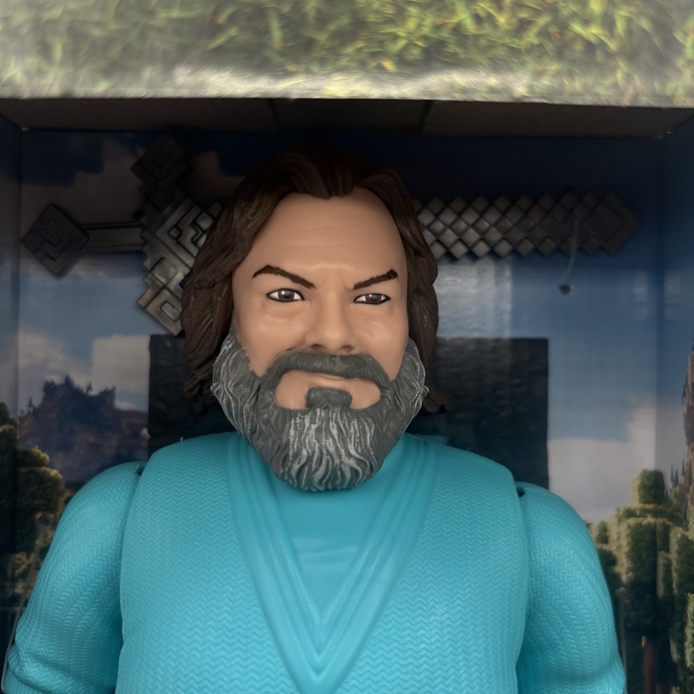 Mattel A Minecraft 12" Jack Black Steve Large Action Figure Brand New In Box - Picture 4 of 9